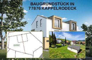 Grundstück zu kaufen in 77876 Kappelrodeck, 470 m² Baugrundstück in Kappelrodeck – Ihre Chance auf ein Eigenheim in idyllischer Lage