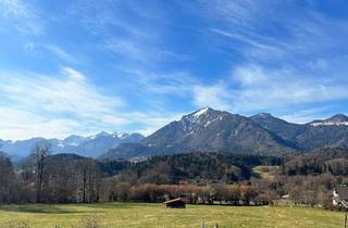 Grundstück zu kaufen in 83250 Marquartstein, Baugrund im Herzen vom Chiemgau - unverbaubares Bergpanorama