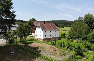 Immobilie kaufen in 93464 Tiefenbach, Charmanter Pferdehof mit teilsaniertem Bauernhaus in Tiefenbach nähe Cham