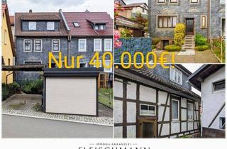 Doppelhaushälfte kaufen in 98587 Steinbach-Hallenberg, Renovieren und neu erstrahlen lassen: Charmantes Haus mit viel Potenzial und für 40.000€!!!