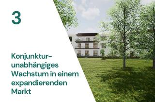 Wohnung kaufen in 58453 Witten, Kapitalanlage, Altersvorsorge, Pflegeimmobilie, Betreutes Wohnen, Seniorenwohnung, Invest, Anlageimmobilie, KfW-gefördert, hohe Steuervorteile, kein Vermietungsaufwand, bis zu 4,60 % Rendite