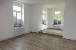 Wohnung mieten in 09350 Lichtenstein, Erstbezug nach Sanierung. 3-Raumwohnung mit neuem Bad und Dachterrasse