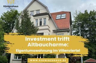 Wohnung kaufen in 99425 Schönblick, Investment trifft Altbaucharme - Eigentumswohnung im Villenviertel