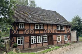 Haus kaufen in 39365 Sommersdorf, Grundstück mit stark sanierungsbedürftigem, denkmalgeschützem Fachwerkhaus