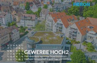 Immobilie kaufen in 71229 Leonberg, GEWERBE HOCH2 - Zwei zuverlässig vermietete Gewerbeeinheiten im Seedammcenter in Leonberg!