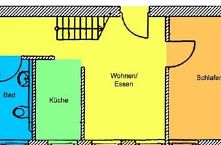 Wohnung mieten in 01877 Bischofswerda, Hübsche DG-Maisonettewohnung in zentraler Lage!