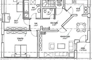 Wohnung kaufen in 67308 Albisheim, Albisheim (Pfrimm) - Große, moderne DG Eigentumswohnung mit Garten in Feldrandlage