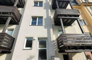 Wohnung kaufen in 08280 Aue, vermietete 2-Raum-Wohnung mit Balkon in Aue zu verkaufen - Kapitalanlage