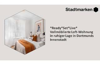 Lofts mieten in Hövelstraße, 44137 Dortmund, *Ready*Set*Live* Vollmöblierte Loft-Wohnung in ruhiger Lage in Dortmunds Innenstadt