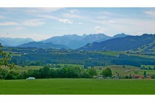 Grundstück zu kaufen in 87466 Oy-Mittelberg, Großes Baugrundstück in Südrandlage eines Weilers zw. Kempten und Füssen mit gigantischer Bergsicht