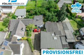 Haus kaufen in 56729 Weiler, Bungalow mit Werkhalle + Garage + bewohnbarem Gartenhaus und großem Grundstück - PROVISIONSFREI