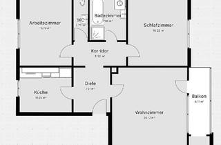 Wohnung kaufen in 79822 Titisee-Neustadt, Titisee-Neustadt - Provisionsfrei-3-Zimmer-Wohnung mit EBK, Balkon, Garage uStellpl.