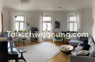 Wohnung mieten in 01097 Leipziger Vorstadt, Tauschwohnung: Schöne Altbauwohnung mit Dielen und Balkon