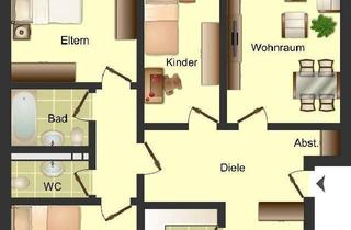 Wohnung mieten in Kurt-Schumacher-Straße 21, 41515 Grevenbroich, 4 Zimmerfamilienwohnung im Erdgeschoss