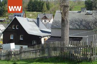 Einfamilienhaus kaufen in 09477 Jöhstadt, Einfamilienhaus mit Sanierungsbedarf und großem Nebengebäude