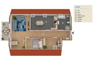 Wohnung kaufen in 98528 Suhl, Suhl / Lauter - Gestalten Sie Ihre Traumwohnung: Individuelle 3-Raum-Wohnung nach Ihren Wünschen