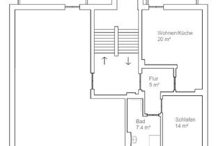 Wohnung mieten in Oststraße, 08280 Aue, Wohnung Erdgeschoß