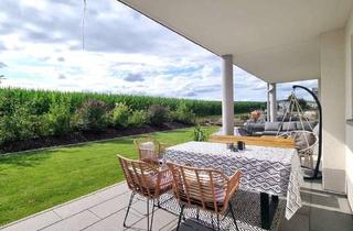 Wohnung kaufen in 86678 Ehingen, Neuwertige 4-Zimmer Erdgeschosswohnung mit großzügiger Terrasse und traumhaftem Garten