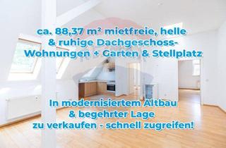 Wohnung kaufen in 99510 Apolda, Selbstnutzung oder Rendite? Helle 89m² 3-Raum-Wohnung in ruhiger Lage mit Stellplatz & Gartenanteil