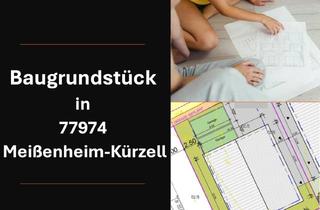 Grundstück zu kaufen in 77974 Meißenheim, Bauplatz in 77974 Meißenheim (Ortsteil Kürzell)