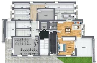 Wohnung kaufen in 96199 Zapfendorf, ZAPFENDORF: * Ihr Wohnglück *- Neubau Erdgeschoß 105 m2 mit Gartenanteil ++ ökologisch und modern ++