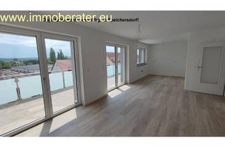 Wohnung kaufen in 92670 Windischeschenbach, Windischeschenbach - Neubau-Erstbezug Hochwertig gebaut mit modernem Grundriss 2-Zi-Whg. im OG WFL 78,06 m² Dachterrasse u. Balkon hohe KfW-Förderung möglich!