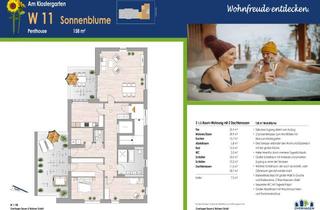 Penthouse kaufen in Hauptstraße 84, 46244 Bottrop, Traumhafte Penthouse-Wohnung mit 2 Dachterrassen (ETW Nr. 11)