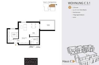 Wohnung kaufen in 73660 Urbach, Whg C 3.1. - 2 Zimmer - Dachgeschoss mit Dachterrasse