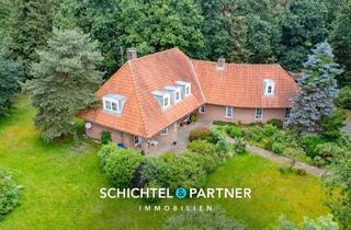 Villa kaufen in 27442 Gnarrenburg, Gnarrenburg - Kuhstedt | Wunderschöne Villa mit parkähnlichem Garten, Doppelcarport und viel Platz