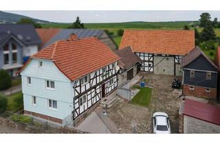 Haus kaufen in 36404 Oechsen, Charmante Fachwerkhofanlage mit großem Grundstück und vielseitigen Nutzungsmöglichkeiten