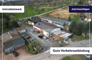 Gewerbeimmobilie kaufen in 66450 Bexbach, Einfamilienhaus mit toller Gartenanlage und vielseitig nutzbarer Lagerhalle im Gewerbegebiet