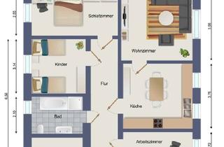 Wohnung mieten in 09419 Thum, Thum - WOW + Wohnen im Herzen des Erzgebirges: Moderne 4-Raum-Wohnung in Thum mit hochwertiger Ausstattung!