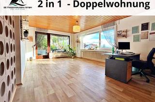 Anlageobjekt in 78733 Aichhalden, 2 in 1 - Zwei Wohnungen mit Garten, Terrasse, Balkon und Garage