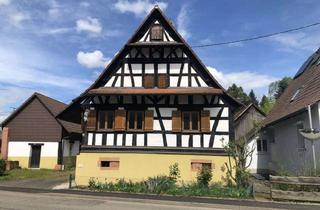 Haus kaufen in 79279 Vörstetten, Charmantes, denkm.-gesch. Häuschen mit Bauland nach § 34