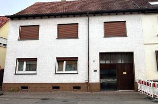 Mehrfamilienhaus kaufen in Luisenstr. 22, 68766 Hockenheim, Hockenheim - Solides Mehrfamilien Haus mit großem Grundstück