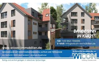 Wohnung kaufen in Am Perfort 9, 36251 Bad Hersfeld, Bad Hersfeld - NEUBAU VON 16 EIGENTUMSWOHNUNGEN IN ABSOLUTER SPITZENLAGE VON BAD HERSFELD - EHEMALS STADTHOTEL