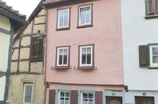 Wohnung kaufen in 74206 Bad Wimpfen, Bad Wimpfen - Saniertes, historisches Stadthaus im Zentrum von Bad Wimpfen! Die spannende Alternative zur Wohnung!