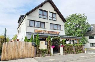 Gewerbeimmobilie kaufen in 53757 Sankt Augustin, Restaurant (frei) mit großer Terrasse und Wohnhaus mit 6 verm. Wohnungen in Sankt Augustin-Menden!