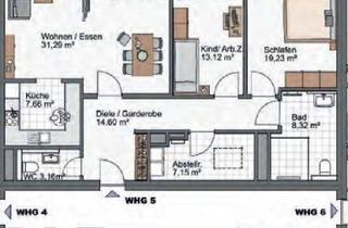 Wohnung kaufen in Georg-Heinrich-Tischbein-Weg 3, 28865 Lilienthal, Lilienthal - exklusive Neubau-Wohnung in Lilienthal_WE 5_2.BA_