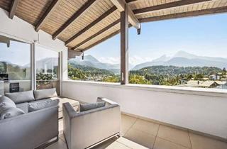 Wohnung kaufen in 83471 Berchtesgaden, Dem Himmel so nah! Dachterrassentraum mit Panoramablick auf den Watzmann