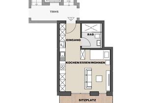 Wohnung kaufen in Im Hofergärtle, 78337 Öhningen, WHG 2 1-Zimmer ca. 36 m² Neubauprojekt Haus Seeblick