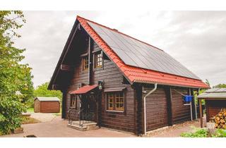 Grundstück zu kaufen in Roosenweeg, 17039 Sponholz, Modernes Holz-Blockbohlenhaus mit großem Grundstück (ehem. Gärtnerei)