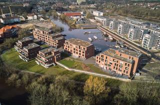 Wohnung kaufen in Hafenblick, 29223 Celle, Letzte Gelegenheit! Allerinsel, Hafenblick und Terrasse! Großzügiges Wohnen mit maritimem Charme!