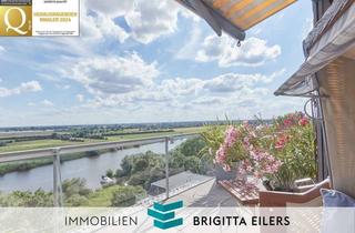 Penthouse kaufen in 28832 Achim, OHNE KÄUFERPROVISION: Top!!! Exklusives Penthouse mit spektakulärem Panoramablick über die Weser!