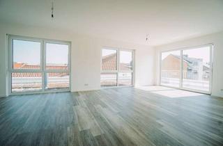 Penthouse mieten in Konrad-Frey-Straße, 55543 Bad Kreuznach, Neubau-Penthouse mit 2 Zimmern, Südost-Balkon & Tiefgarage – Komfort und Stil vereint