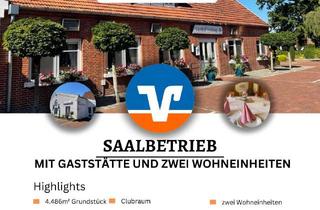 Gewerbeimmobilie kaufen in Dorfstraße, 49685 Emstek, Moderner Saalbetrieb mit Gaststätte und Wohnungen in Bühren (Gemeinde Emstek)