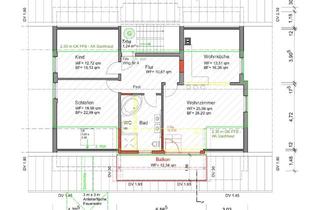 Wohnung mieten in Lerchenstraße 13, 71549 Auenwald, Erstbezug nach Sanierung, schöne große Dachgeschoss Wohnung mit großen Räumen und Balkon, Auenwald