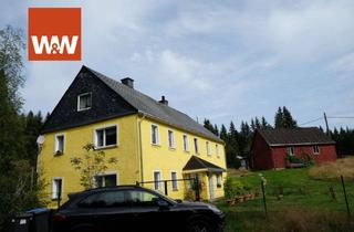 Haus kaufen in 08349 Johanngeorgenstadt, Naturparadies am Fuße des Auersbergs – Ein- bis Zweifamilienhaus mit großem Grundstück