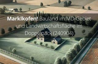 Grundstück zu kaufen in 84163 Marklkofen, Marklkofen! Bauland im MD-Gebiet und Landwirtschaftsfläche im Doppelpack (240904)