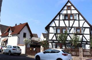 Einfamilienhaus kaufen in 63533 Mainhausen, Zwei Häuser auf einem Grundstück - Fachwerkhaus und Einfamilienhaus in Mainhausen/Zellhausen